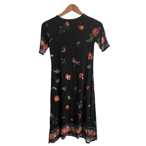 Johnny Was Zooey Bordered Swing Dress - Picture 3 of 6